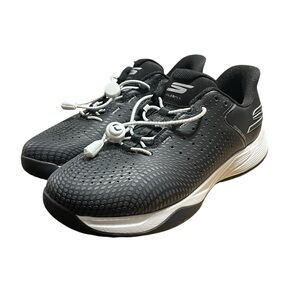 Skechers slip ins women’s size 9 Black and White Athletic Sneakers